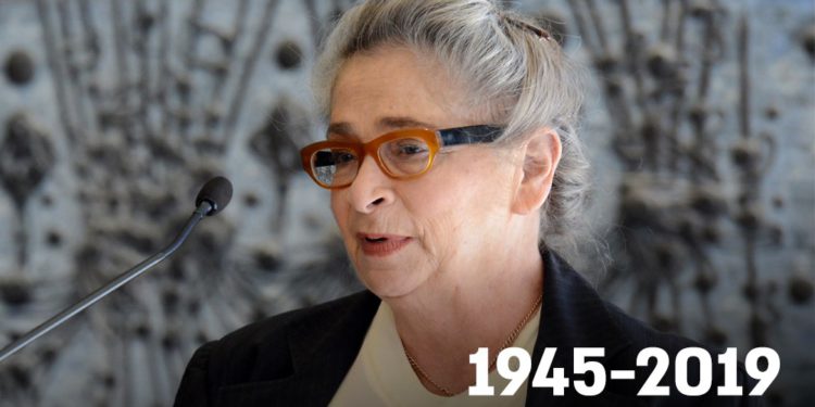 Falleció Nechama Rivlin, primera dama de Israel