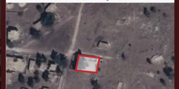 Un puesto de observación del ejército sirio en el norte de Quneitra, uno de los aviones de la Fuerza Aérea israelí atacado el sábado en respuesta a un misil disparado contra el Monte Hermon | Foto: Unidad del Portavoz de las FDI