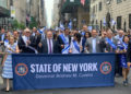 Funcionarios israelíes y estadounidenses se unen a los manifestantes en el Desfile Celebre Israel en Nueva York el domingo | Foto: Consulado General Nueva York