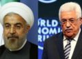 El presidente de la Autoridad Palestina, Mahmoud Abbas, y el presidente iraní, Hassan Rouhani. (Crédito de la foto: REUTERS)
