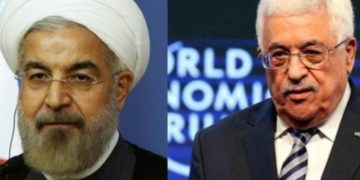 El presidente de la Autoridad Palestina, Mahmoud Abbas, y el presidente iraní, Hassan Rouhani. (Crédito de la foto: REUTERS)