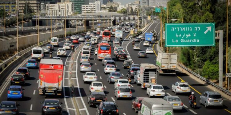 Tel Aviv se encuentra entre las ciudades con más congestión vehicular en el mundo