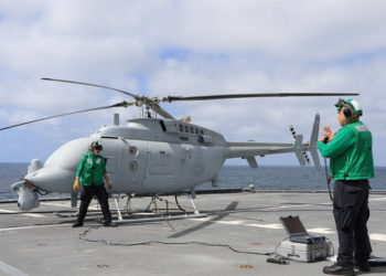 Marina de los EE.UU. declara la capacidad operativa inicial del helicóptero no tripulado MQ-8C