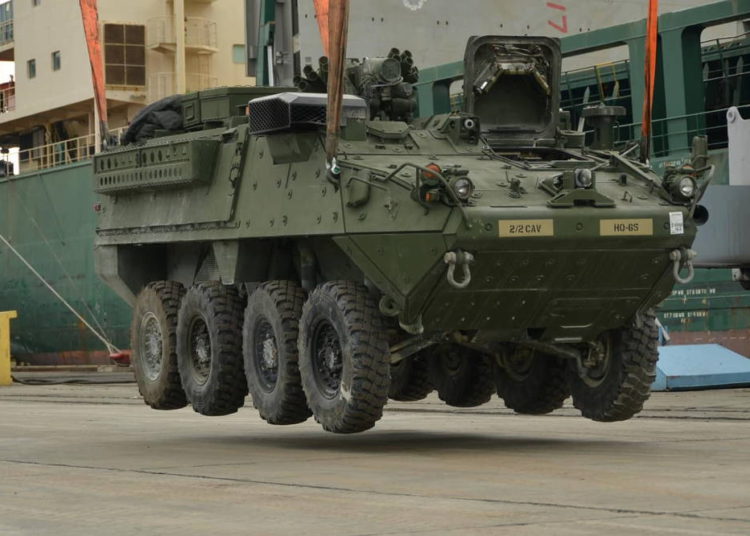 Estados Unidos aprueba la venta de vehículos de infantería Stryker a Tailandia