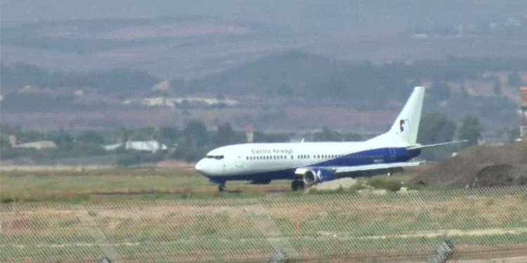 Avión de Electra Airways aterrizó a salvo en Aeropuerto Ben gurión de Israel