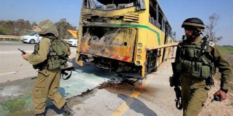 “Hamas bombardeó un autobús escolar cerca del Kibutz Sa'ad”