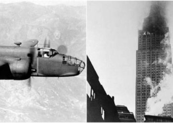 La historia del bombardero B-25 que se estrelló contra el Empire State Building