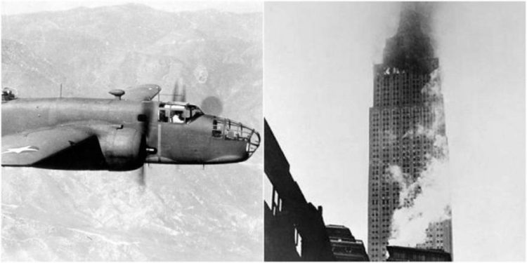 La historia del bombardero B-25 que se estrelló contra el Empire State Building