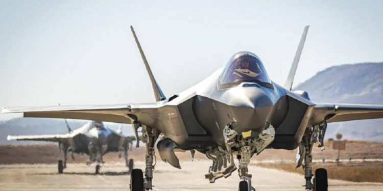 Tres cazas F-35 aterrizarán en Israel en agosto
