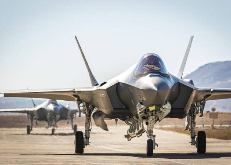 Tres cazas F-35 aterrizarán en Israel en agosto