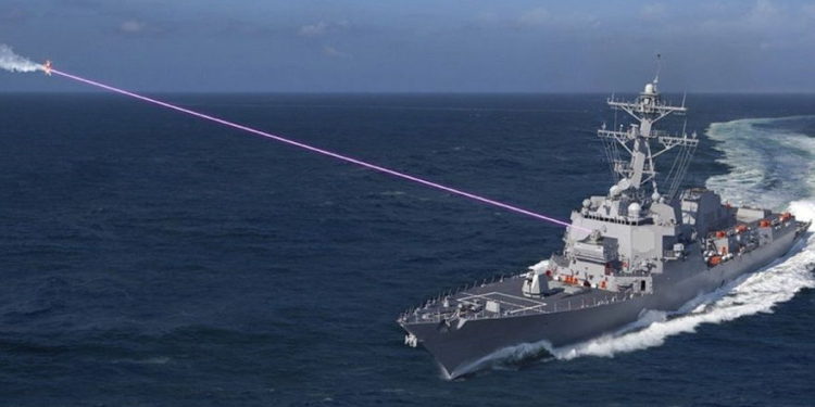 Marina de Alemania está construyendo un cañón láser para sus buques de guerra