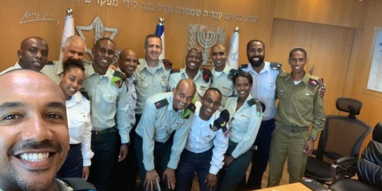 Jefe de las FDI a oficiales etíopes: No hay lugar para el racismo en el ejército de Israel