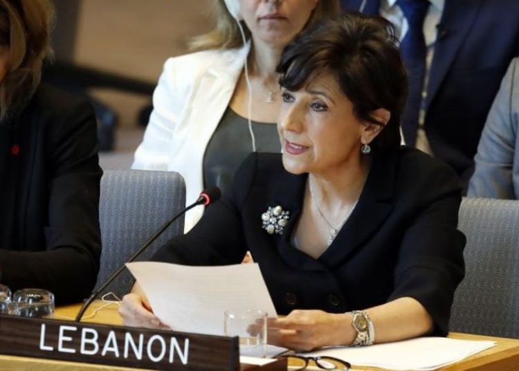 La embajadora libanésa ante la ONU, Amal Mudallali | Foto: AP