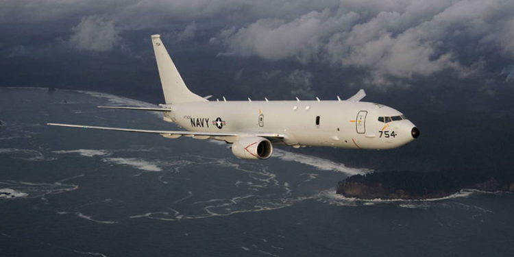 Dos aviones de EE. UU. realizan vuelos de reconocimiento frente a la costa de Crimea