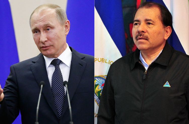 Putin felicita a Nicaragua por el aniversario de la revolución sandinista