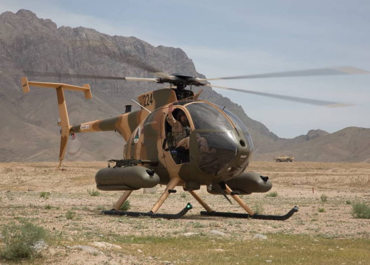 MD Helicópteros recibe $50 millones para apoyar la flota de helicópteros MD-530F de Afganistán