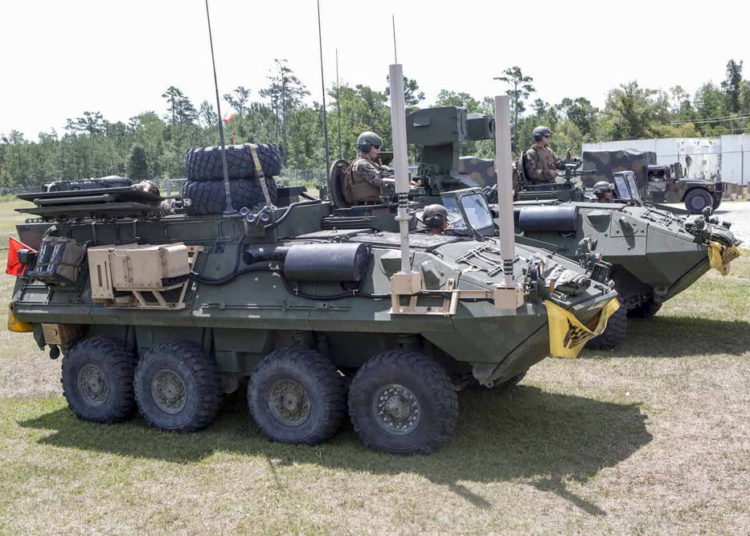 Infantería de Marina de los EE.UU. lleva a cabo incursiones motorizadas