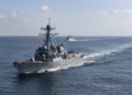 Destructor 'Tomahawk-Capable' de la Marina de EE.UU., USS Gravely, regresa del despliegue