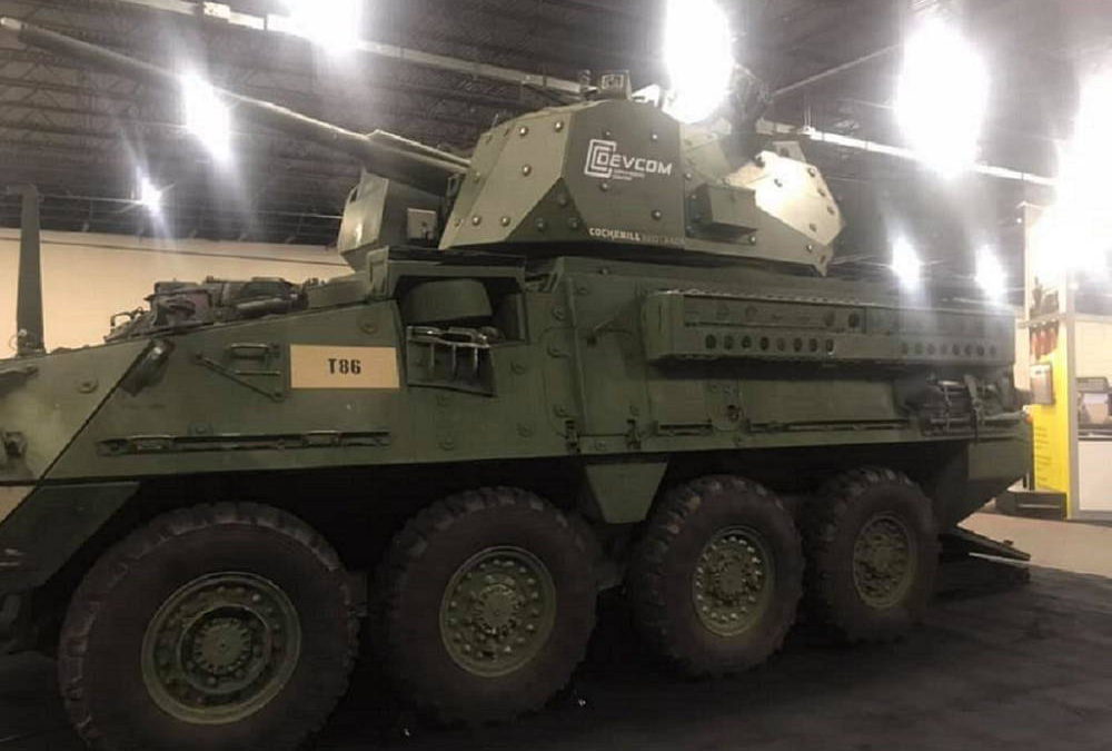 Ultima versión del vehículo Stryker se exhibió durante GVSETS