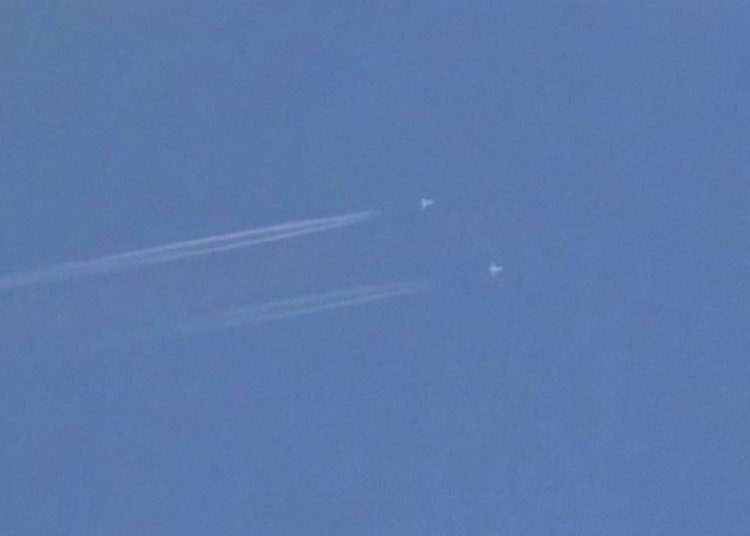 Cazas Su-35 de Rusia “ahuyentaron” a los F-16 de Turquía sobre el cielo de Siria