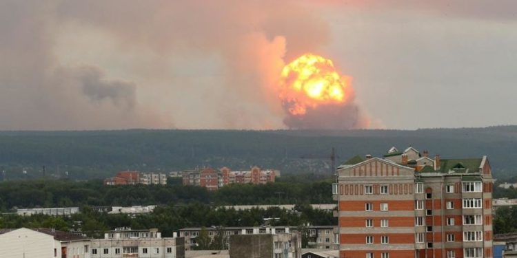 Explosión en depósito de misiles nucleares de Rusia deja cinco muertos