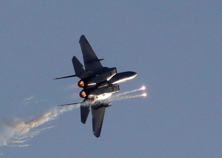 Cazas F-15 de Israel derriba dron lanzado desde Gaza