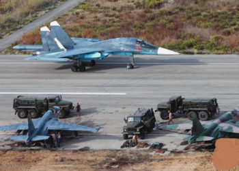 Base aérea de Rusia bajo ataque en Siria