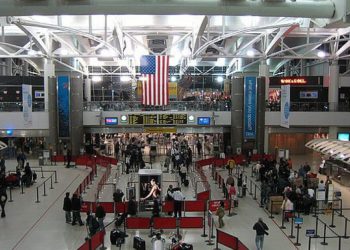 Aeropuerto Internacional John F. Kennedy de Nueva York. Fuente: Doug Letterman a través de Wikimedia Commons.