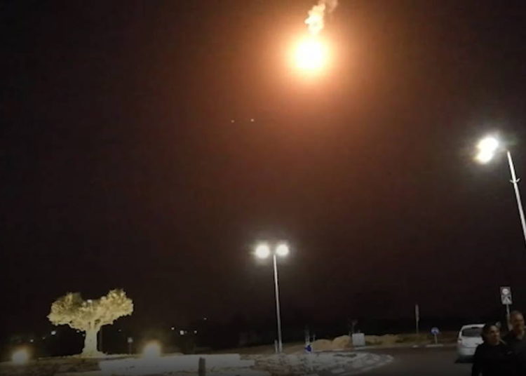 Cúpula de Hierro de Israel intercepta cohete disparado desde Gaza