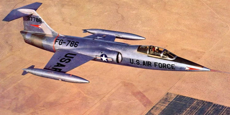Conoce al F-104 Lancer: El Súper Starfighter que no sé concretó