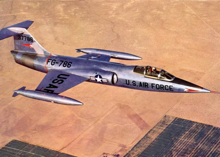 Conoce al F-104 Lancer: El Súper Starfighter que no sé concretó