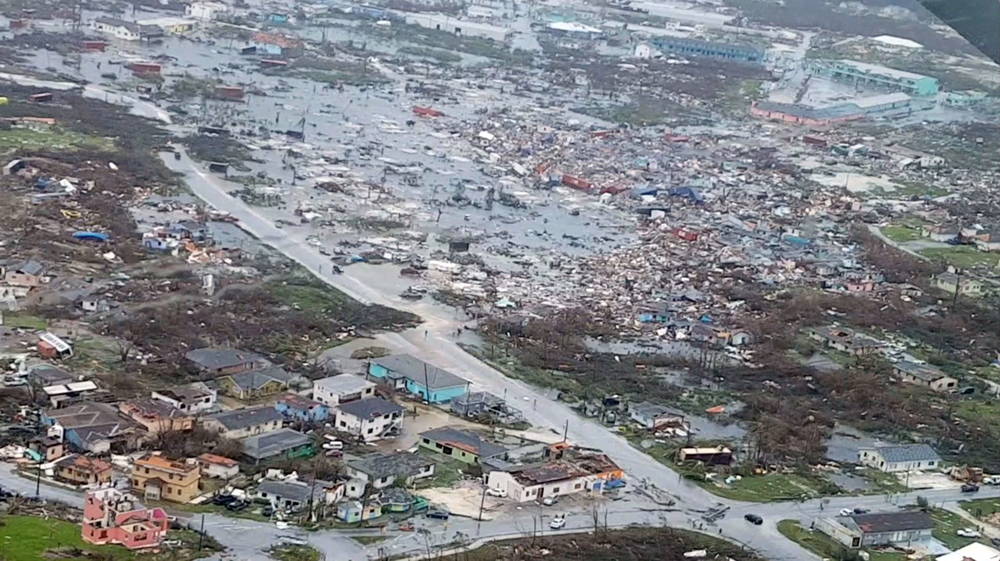 El primer ministro de Bahamas, Hubert Minnis, informó que la cifra de muertos a causa del paso del huracán Dorian por el archipiélago aumentó a 7 (AFP)