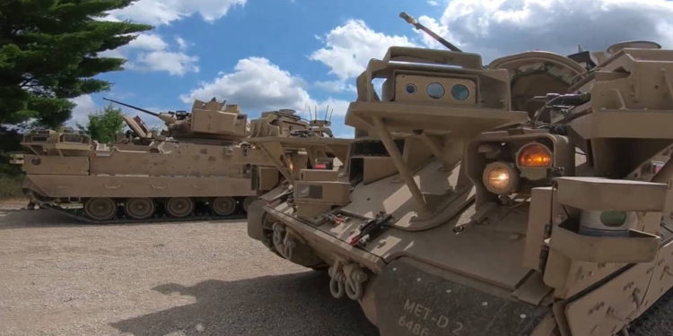 Ejército de EE.UU. demuestra el futuro digital de los vehículos de combate