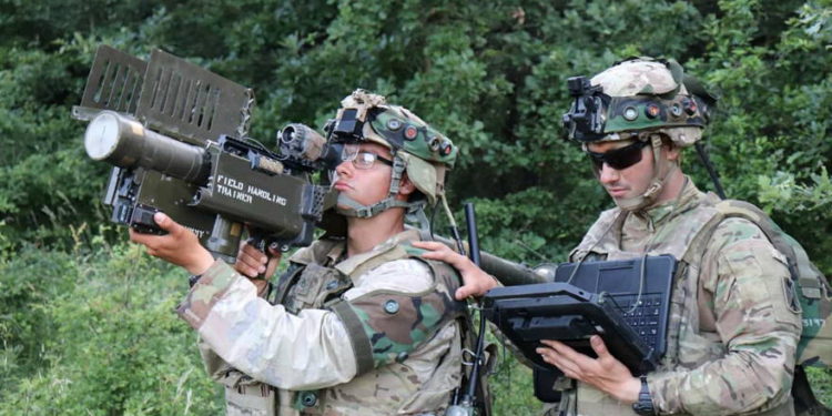 Ejército de EE.UU. demuestra el sistema ETAK de vanguardia para los soldados de defensa aérea
