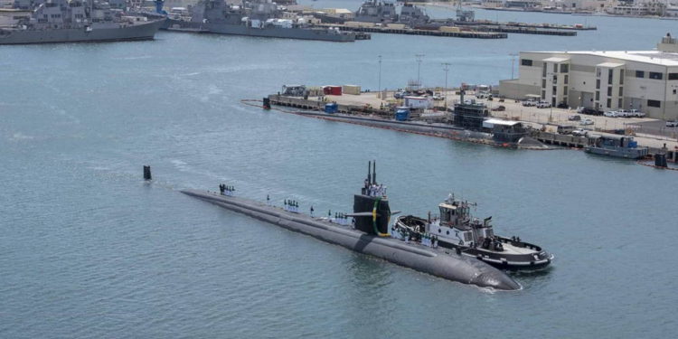 Submarino de ataque rápido USS Olympia completa su despliegue alrededor del mundo