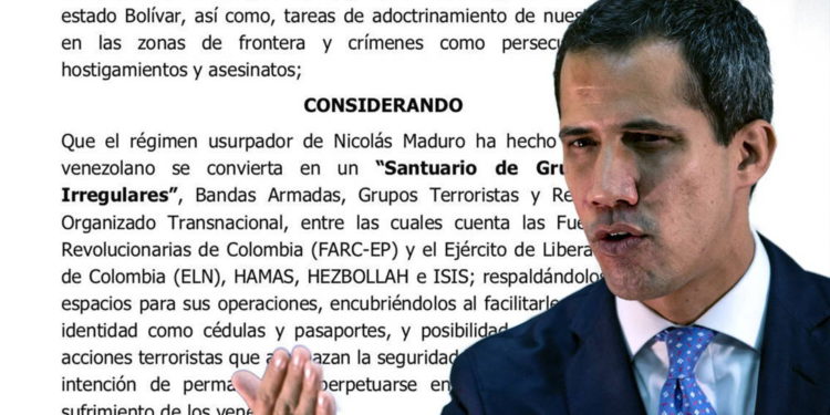 Juan Guaidó de Venezuela designó a Hezbolá y Hamas como organizaciones terroristas
