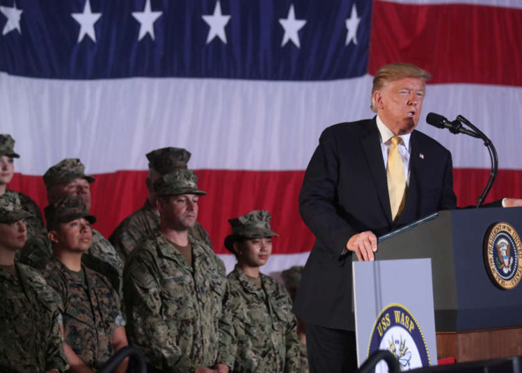 Ejército de EE. UU. presentará a Trump opciones militares respecto a Irán