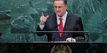 Israel Katz en la ONU - Reuters