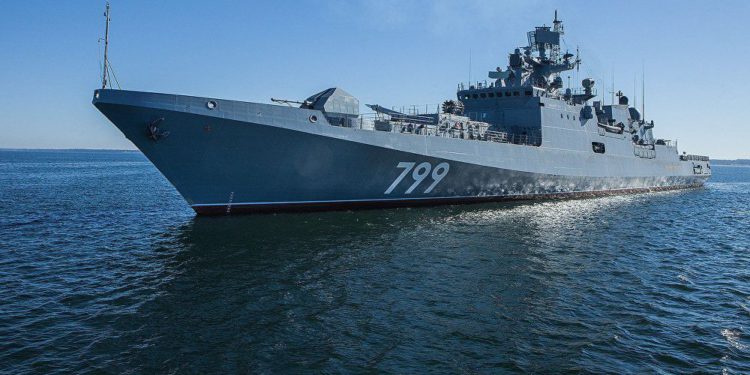 Fragata de la Marina de Rusia prueba misiles de crucero frente a las costas de Israel