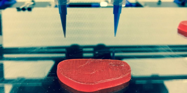 Impresora 3D hace carne en el espacio