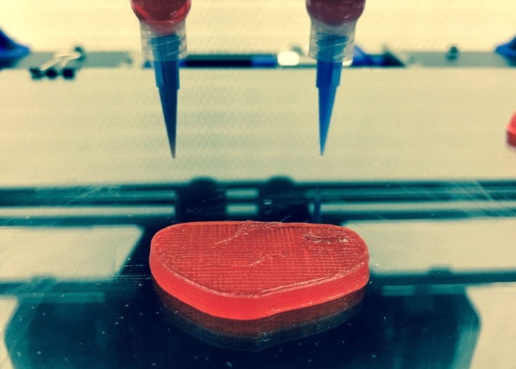 Impresora 3D hace carne en el espacio