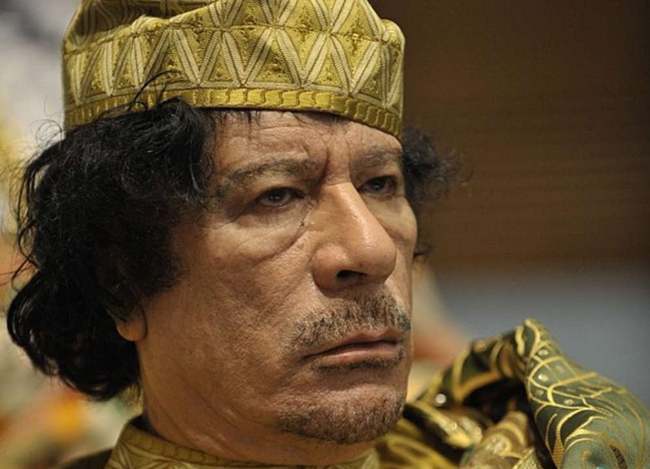La muerte de Muammar Gaddafi