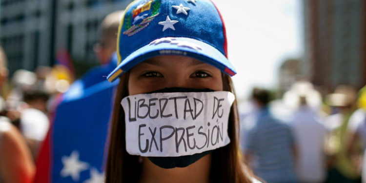 La muerte de la libertad de expresión en Venezuela