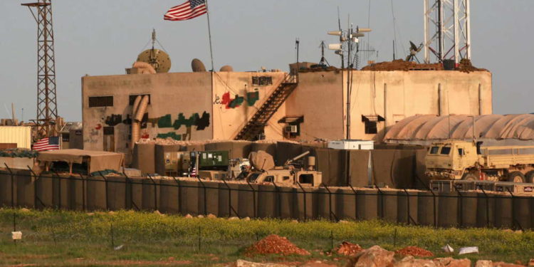 Rusos comparten videos de una base estadounidense abandonada en Siria
