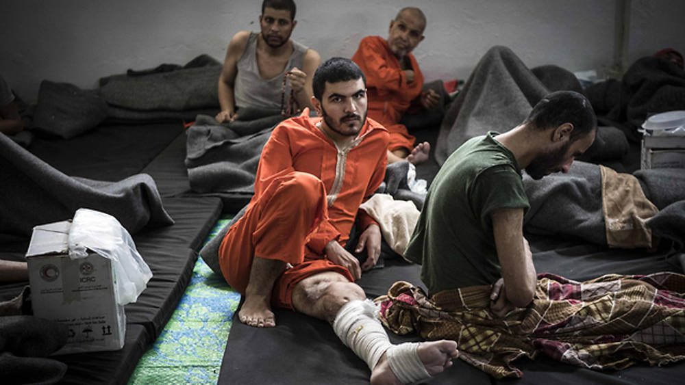 Cerca de un tercio de la población de la prisión está enferma y necesita tratamiento (Fotos: AFP)