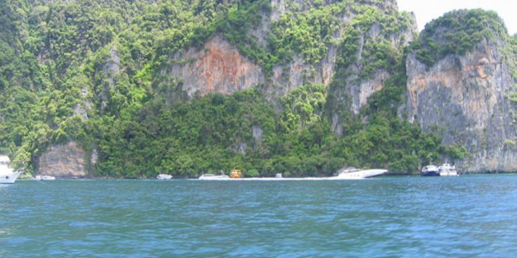 Isla de Ko Phi Phi en Tailandia