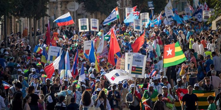 Cinco mil cristianos muestran su apoyo a Israel en la marcha anual de Sukot