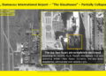 Imagen satelital que muestra la destrucción causada por los ataques aéreos israelíes a una supuesta instalación controlada por Irán en el Aeropuerto Internacional de Damasco el 20 de noviembre de 2019. (ImageSat International)