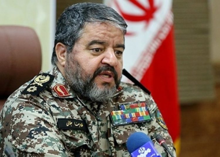 Jefe del Brig de la Organización de Defensa Pasiva de Irán.