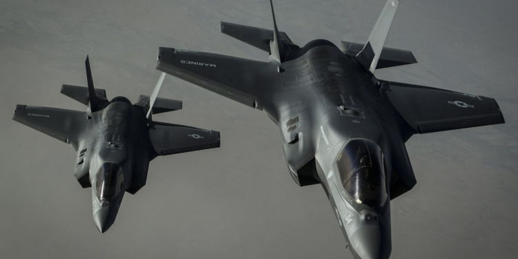 Cazas F-35 de Israel se burlan las defensas aéreas de Irán